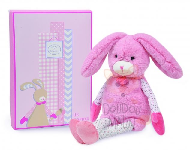  les choupidoux lapin longues jambes rose 